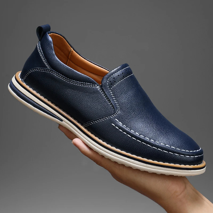 The Cooper Mocs Genuine Leather Loafers