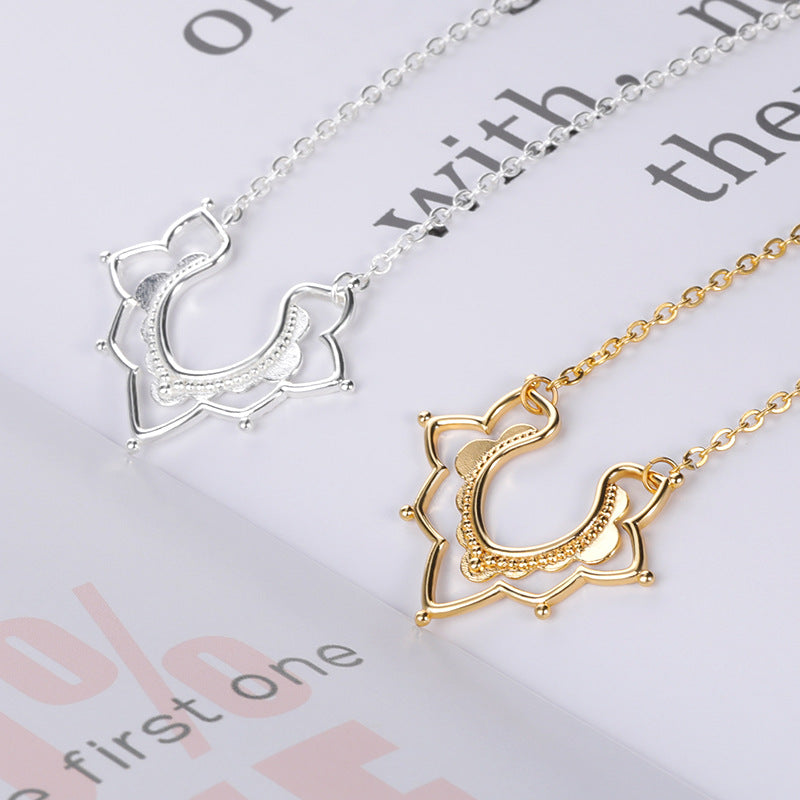 Simplistic Floral Necklace