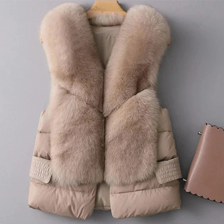 FIFTH & FUR DOWN VEST