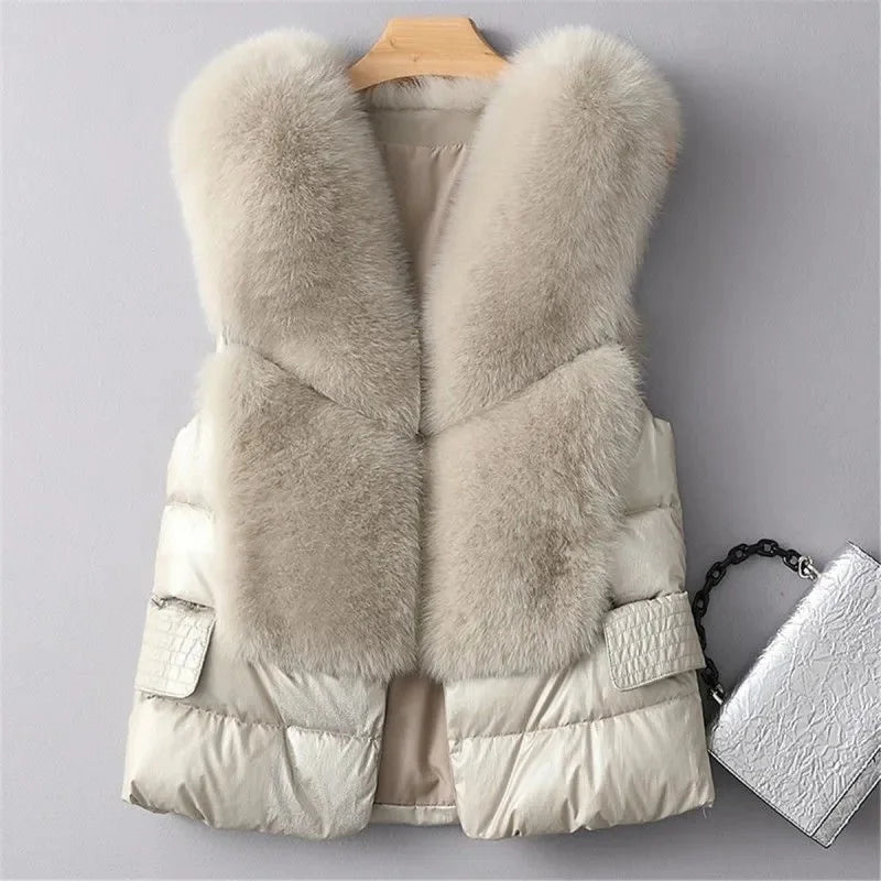 FIFTH & FUR DOWN VEST