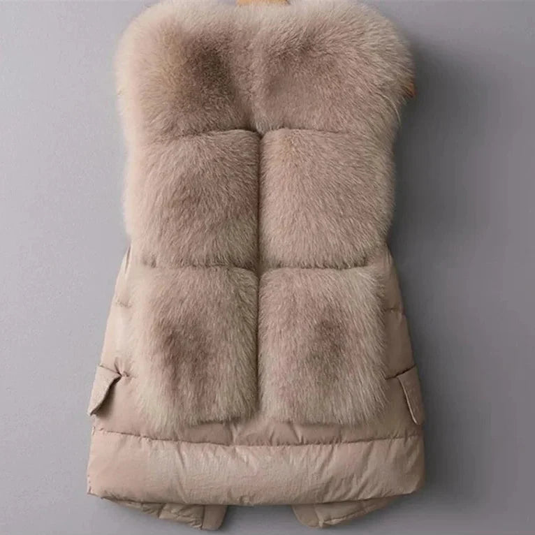 FIFTH & FUR DOWN VEST