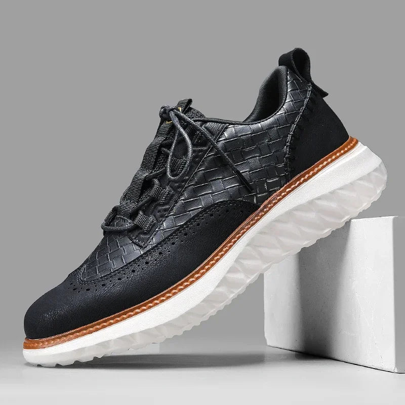 BRAXTON RIDGE LEATHER SNEAKERS