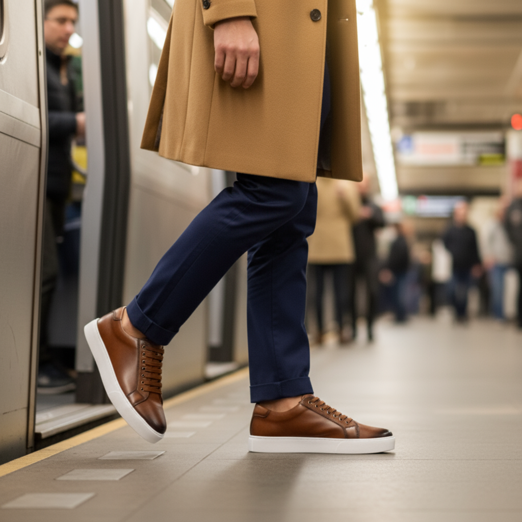 Westbridge Leather Low-Tops