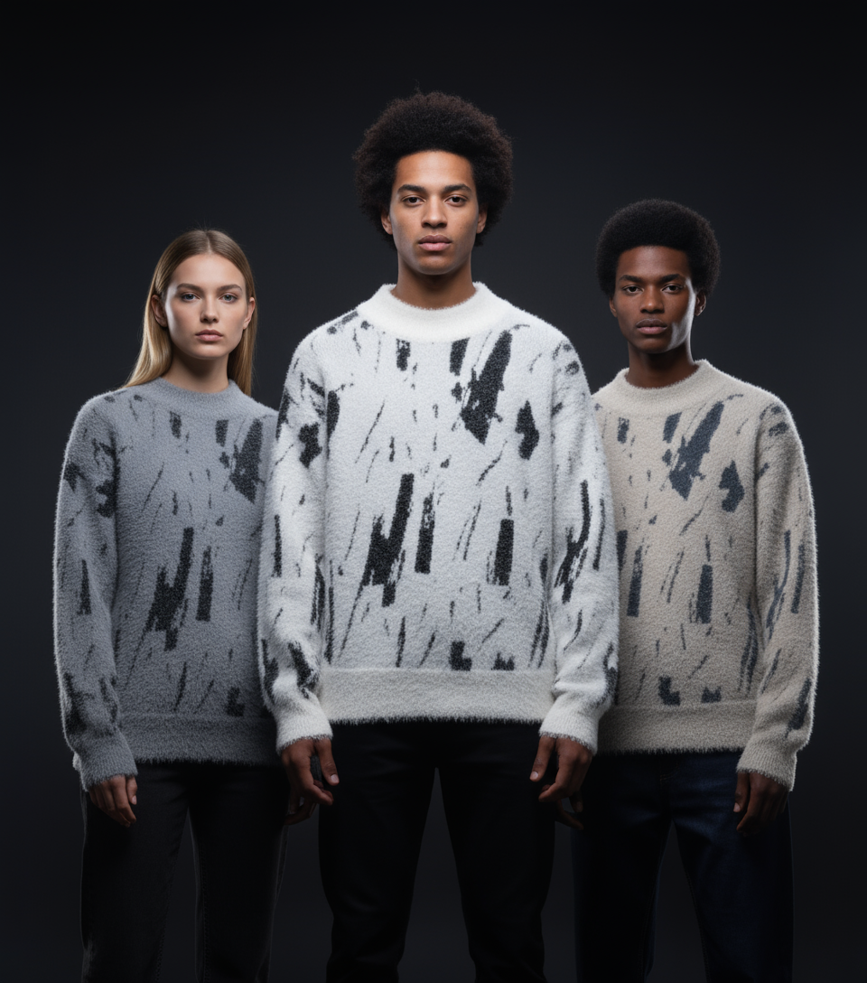 Peakful Arctic Sweater