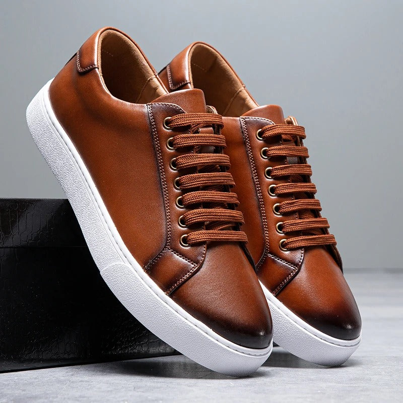 Westbridge Leather Low-Tops