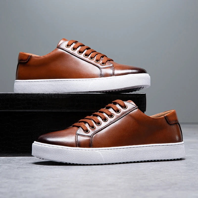 Westbridge Leather Low-Tops